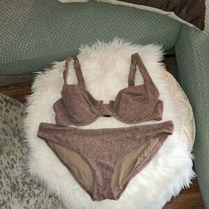 Brown Swim with Top Quality Material